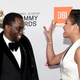 Recording artist-producer Sean Combs (L) and actor Cassie Ventura attend the Clive Davis and Recording Academy Pre-GRAMMY Gala and GRAMMY Salute to Industry Icons Honoring Jay-Z on January 27, 2018 in New York City.